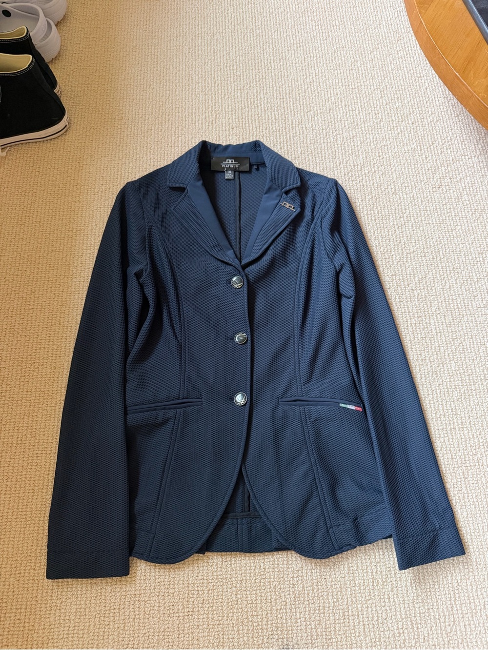 AA Platinum Mesh Women’s Navy Show Coat